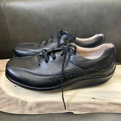 Zapatos Rocker Tonificantes Aravon para Mujer Talla 9.5D AMPLIOS Cuero Negro Ortopédico LANEY Foto 1 de 4