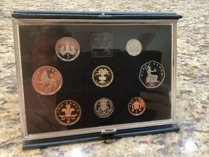 1990 Royal Mint ~ United Kingdom Proof 8 Coin Collection Set ~ NICE ! - Picture 1 of 9
