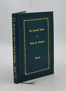 The Emerald Tablets of Thoth The Atlantean by Doreal [PREMIUM LEATHER BOUND] - Picture 1 of 18