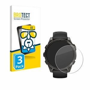 3x Tempered Glass for Garmin Fenix 8 AMOLED (47 mm) Screen Protector - Zdjęcie 1 z 7