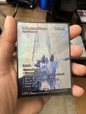 To the Crystal Tower - Cryptic Command (Showcase) Final Fantasy: FOIL - Image 1 of 4