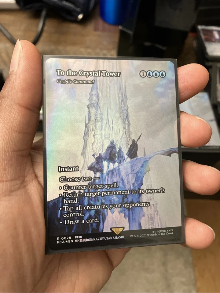 To the Crystal Tower - Cryptic Command (Showcase) Final Fantasy: FOIL - Image 1 of 4