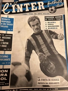 RIVISTA INTER FOOTBALL CLUB 1967 N. 11 NOVEMBRE - Foto 1 di 19