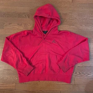 Red Jordan Cropped Hoodie Small Women’s - Picture 1 of 3