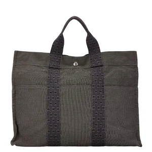 HERMES Her Line Tote MM Handbag Tote Bag Women 【Used】 - Picture 1 of 11