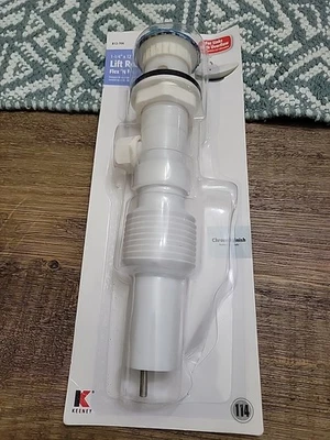 Keenly 1-1/4” X 12” Fregadero de baño Barra elevadora de drenaje Pop-Up Flex 'N Fix 812-70K  Foto 1 de 3