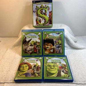 Shrek the Whole Story Quadrilogy (4-Blu-ray Set) Mint Condition More In Store - Picture 1 of 12