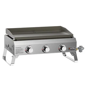 Onlyfire Flat Top Gas Griddle, 3-Burner Tabletop BBQ Propane Gas Grill Griddl... - Picture 1 of 7