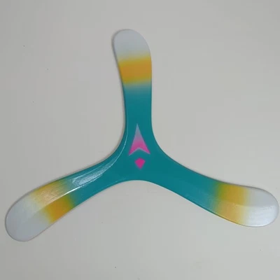 Vintage Jim Mayfield Boomerang Tri Blader Limited Number And Signed New - Image 1 of 4