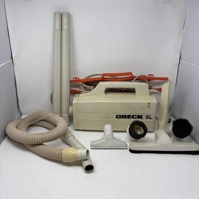 Oreck XL Hand Held Canister Vacuum Cleaner BB870-AW  & Accessories Tested Works - Image 1 of 4