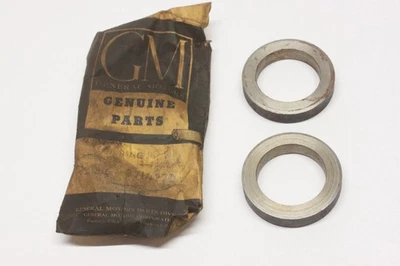 Par de anillos de retención de cojinete de eje Chevrolet Corvette 1956 57 NOS 3714770 Foto 1 de 4