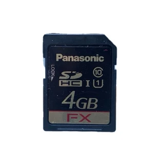 Panasonic RP-SDF04G 4GB SDHC Card Class 10 UHS-I High-Speed 4GB SD Card - Picture 1 of 3