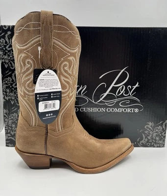 Bota de cuero envejecido Dan Post Karmel para mujer DP80051 nueva en caja 7,5 M Foto 1 de 4