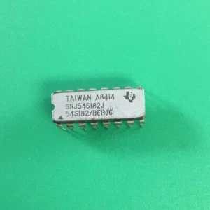 SNJ54S182J TI MICROCIRCUIT, DIGITAL (1PC) NSN 5962-01-035-5411 - Picture 1 of 3