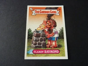 Topps The Garbage Gang Unmarked Checklist - Flamin' Raymond - Number 6a - VGC! - Foto 1 di 3