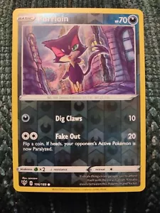 Reverse Holo Purrloin 106/189 Common Darkness Ablaze Pokemon TCG - Picture 1 of 3
