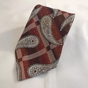 Vintage Master Paisley Polyester Mens Neck Tie - Picture 1 of 4