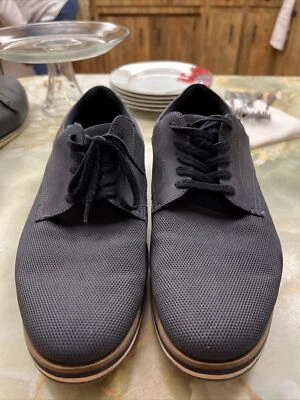 Tênis Aldo Masculino 12 Denim Couro Sintético Dois Tons Cadarço Sapatos Casuais - Imagem 1 de 4