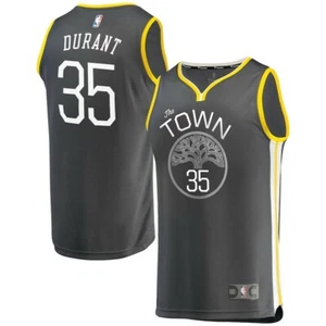 Fanatics Kevin Durant Golden State Warriors The Town Jersey Size Youth Large - Picture 1 of 2