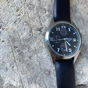 Prime Time Chronograph Quarzuhr Herren funktioniert sehr gepflegt unbenutzt? - Bild 1 von 4