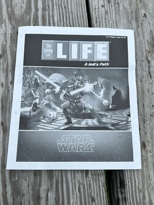 Life Board Game Star Wars Edition Replacement Instructions Directions Booklet - Image 1 of 3