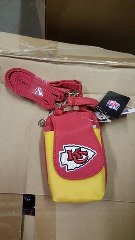 Kansas City Chiefs Purse Plus Touch Phone  ID Wallet Charm 14 Gift Bag Compact Cover
