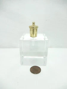 Ultima Lampada Vintage Rotonda Girata Ottone. 1 1/8" H. LF-231." - Foto 1 di 4
