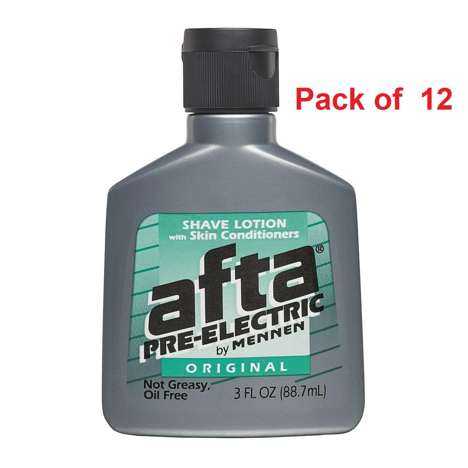 Afta Pre-Electric Pre-Shave 3 oz. Original Scent Flip Top Bottle 127656 1 Ct