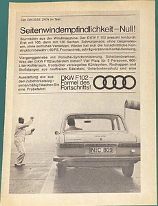 # Werbeanzeige / advertisement A5: DKW F102 von 1964 (O5-1-78) - Bild 1 von 1