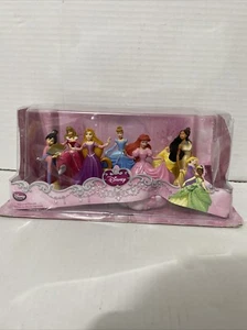 Disney Store FIGURA PRINCESA JUEGO SET DE 7 NUEVO - Imagen 1 de 6