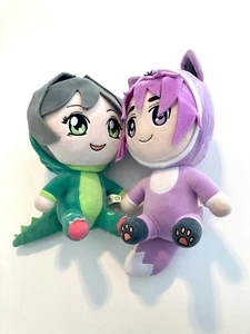 Peluche Inquisitormaster Maestro Jade y Zach 10" Verde Púrpura - Imagen 1 de 10