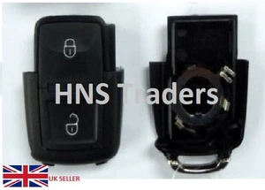 Neuf 2 Boutons Clé Télécommande Étui Gousset sans Clé Pour VW Golf MK4 Bora - Imagen 1 de 1