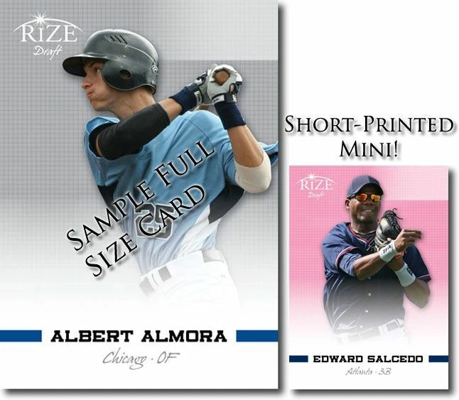 EDWARD SALCEDO 2012 Rize Draft Rookie MINI PINK Paragon RC #/200 - Image 1 of 1