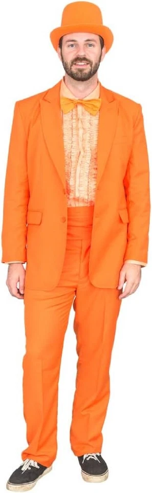Dumb and Dumber Tuxedo Halloween Costume Cosplay - Iconic Adult Suit for Parties - Image 1 of 1