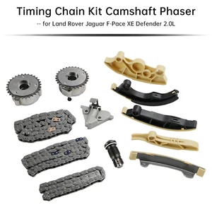 Timing Chain Kit Camshaft Phaser for Land Rover Jaguar F-Pace XE Defender 2.0 A2 - Picture 1 of 13