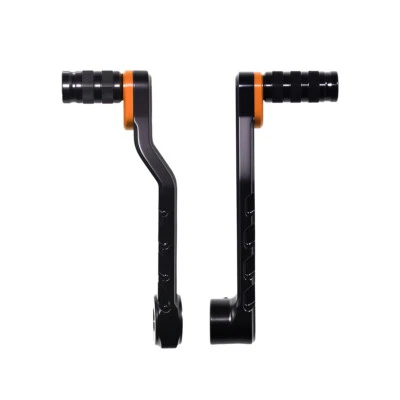 Alavanca de câmbio preta laranja para Harley Touring Electra Glide 96-24 - Imagem 1 de 4