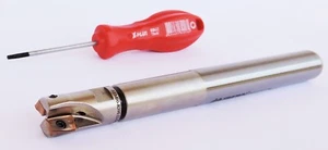 Fresa atornillada para placas giratorias tipo Sandvik R390-11T3.. D=16 mm + toma NUEVA - Imagen 1 de 2