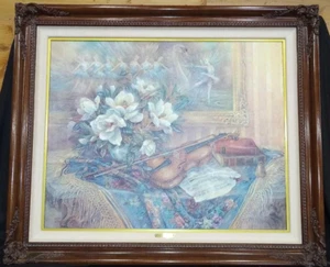 "Music Room IV-Swan Melody" by Lena Liu Signed Limited Edition 31 of 300! - Picture 1 of 4