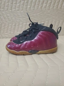 NIKE LITTLE POSITED FOAMPOSITE ONE TODDLER 723947-600 Sz 10C Burgundy C/10/10/4 - Picture 1 of 7