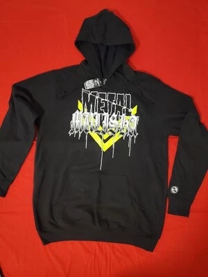 Metal Mulisha Pull Over Sweatshirt Stacked Po Fleece NEW Blk Sz L - Image 1 of 4