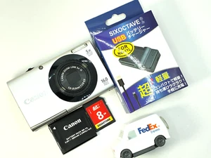 Canon PowerShot A3400 IS 16MP Digital Camera Silver Compact Tested Japan B393 - Picture 1 of 16