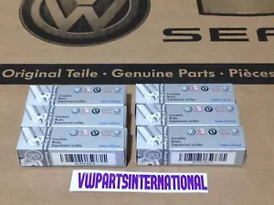 VW Golf MK5 R32 4Motion Ignition Spark Plugs x 6 Service Part New Genuine OEM - Picture 1 of 1