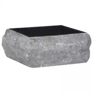 Sink Black 11.8"x11.8"x5.1" Marble vidaXL - Picture 1 of 6