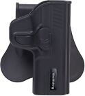 Bulldog Cases Black Right Hand Rapid Release Holster Fits Glock 21 - RRG21