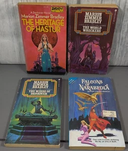 Marion Zimmer Bradley Lot (4) Fantasy Paperbacks 70’s Science Fiction Darkover - Picture 1 of 6