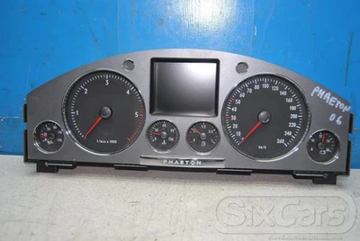VW Phaeton 3D2 Tacho Kombiinstrument Display 3D0920882N - Bild 1 von 4