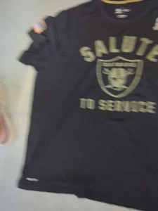 Nike Oakland Raiders NFL Salute to Service T-Shirt Gr. 4XL Herren ungetragen - Bild 1 von 3