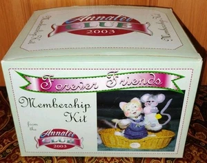 Annalee Mobilitee 2003 Annalee Club Forever Friends Dolls 968203  Cat Mouse New - Bild 1 von 9