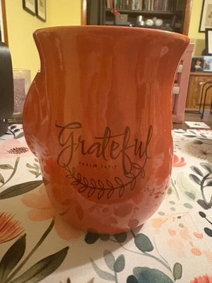 Grateful Handwarmer Mug Lighthouse Christian Products Co Mug Psalm 147:7 - Image 1 of 3