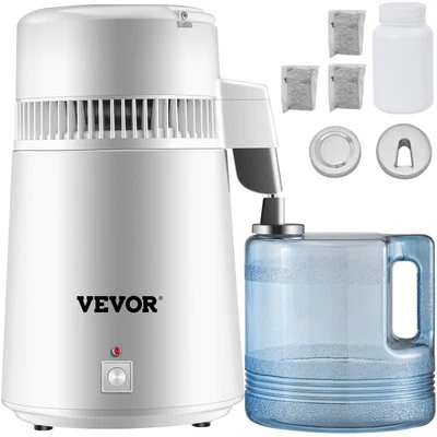 VEVOR 4L Dental  Medical Pure Water Distiller All Stainless Steel Internal - Image 1 of 4